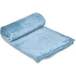 Serendipio Huron Fleece Blanket Light Blue
